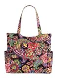 Vera Bradley Pleated Tote in Symphony in Hue