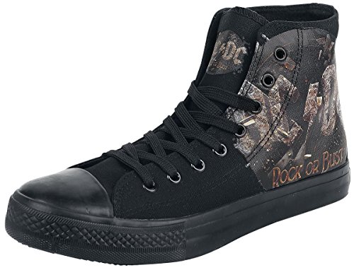 AC/DC Rock Or Bust Sneaker schwarz EU44