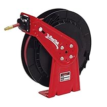 Reelcraft RT650-OLP 3/8-Inch by 50-Feet Spring Driven Hose Reel for Air/Water
