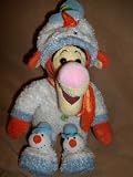 Retired Disney Winnie the Pooh Winter Wonderland 14" Plush Tigger in Adorable Snowman Sleeper Pajama Set - Sold at Select Disney Retail Outlets for a Limited Time