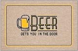 Beer Gets You In The Door ... Doormat