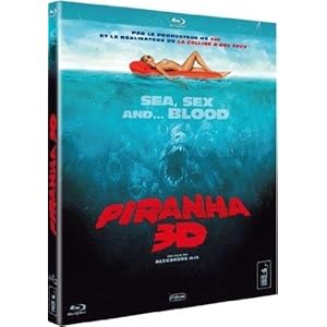 Piranha 3D (Edition Blu-ray 3D anaglyphe, le film en 2 D et en 3D, 2 paires de lunett