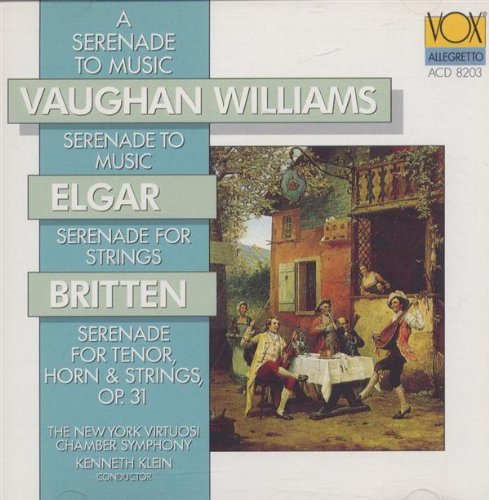 Cover image : A Serenade to Music - Vaughan Williams: Serenade to Music (
