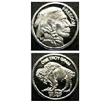 1 Gram .999 Fine Silver Buffalo Round Bullion Coin