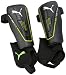 PUMA Schienbeinschoner PowerCat 3.12, metallic silver-black-lime punch-dark shadow, XS, 030406 01