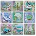 McKenna Ryan Pine Needles Sea Breeze Set of 9 Quilting Patterns