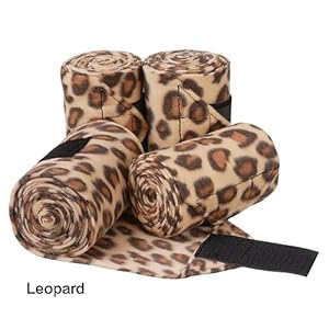 Tough-1 Wild Animal Polo Wraps Leopard