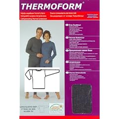 THERMOFORM � Ski- / Sportunterw�sche - Shirt langarm - anthrazit - in vielen Gr��en am Lager