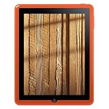 Amzer Soft Gel TPU Skin case for Apple iPad Tablet,(Orange)