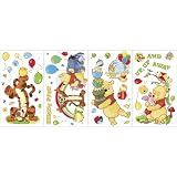 Blue Mountain Wallcoverings GAPP1760 Pooh Scenic Self-Stick Wall Appliqués