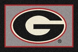 Milliken Team Spirit University of Georgia Rug 5' 4" x 7' 8"
