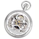 Eichm&uuml;ller Skelett-Taschenuhr 8240 mit zweiter Zeitzone