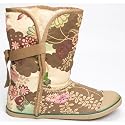 Sugar Boots Origami Asian Floral
