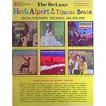 The Deluxe Herb Alpert and the Tijuana Brass Souvenir Song Album (Music Book) book cover