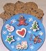 Gourmet Food : Scott's Cakes 1 lb. Oatmeal Raisin Cookies in a Christmas Cookie Tin