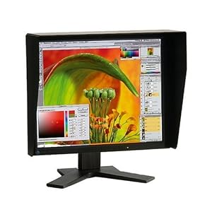Eizo ColorEdge CG221 55,9 cm (22 Zoll) widescreen TFT-Monitor DVI schwarz (Kontrast 400:1, 30ms Reaktionszeit)