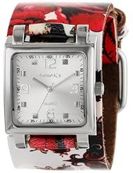 Nemesis Womens 310-516S Classics Tatoo Design Watch