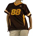Women's #88 Dale Jarrett Nascar Driver's Lane Racing Jersey by Chase Authentics. All letters and logo are fully embroidered (not printed) on this football style short sleeve top. Very high quality, high thread count, fabric: 55% polyester, 45% cotton.