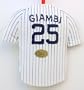 GIAMBI NEW YORK YANKEES #25 PLAYER JERSEY ORNAMENT - 3" RESIN GIAMBI NEW YORK YANKEES #25 PLAYER JERSEY ORNAMENT - Christmas Ornament by Kurt Adler