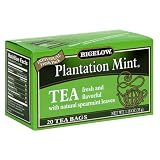 Bigelow Plantation Mint Tea, 20-Count Boxes (Pack of 6) by Bigelow On Sale