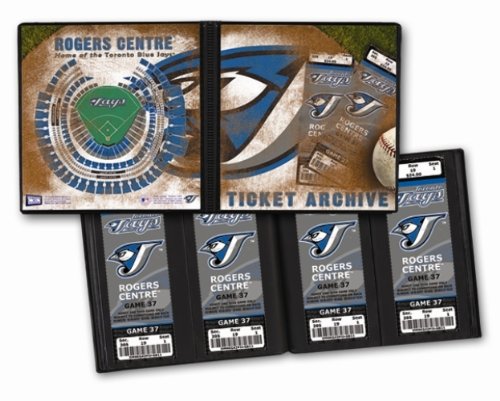 Toronto Blue Jays Ticket Album, Holds 96 Tickets
