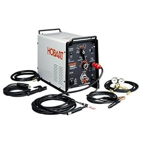 Hobart 500424 Tigmate 230-Volt AC/DC Single-Phase AC/DC Welding Package with Fingertip Control