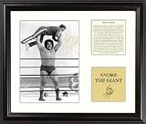 Andre the Giant Framed 5 x 7 Photograph with Biography
