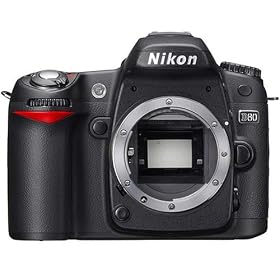 Nikon D80 10.2MP Digital SLR Camera (Body only)