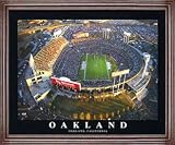 Oakland Raiders - Network Associates Coliseum - Framed 26x32 Aerial Photograph