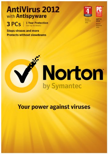 Norton Antivirus 2012 - 1 User 3 PC