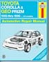 Toyota Corolla & Geo Prizm Automotive Repair Manual: Models Covered : All Toyota Corolla and Geo Prizm Models 1993 Through 1996 (Haynes Automotive Repair Manual Series)