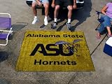 Alabama State Hornets NCAA 5' x 6' Indoor / Outdoor Tailgater Area Rug Floor Mat