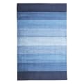 Stripes Rug - Blue (Rectangle)