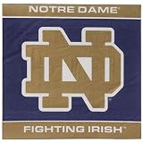 NCAA Notre Dame Fighting Irish 25-Pack Large Beverage Napkins-