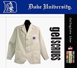 Duke Blue Devils Scrub Style Short Consultation Jacket from GelScrubs - B000BJFHZ8
