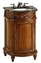 Chelsea 22"w Single Sink Cabinet Vanity With Black Granite Top