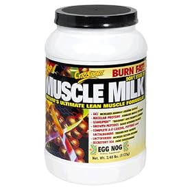 CytoSport Muscle Milk Dietary Supplement, Egg Nog, 39.68 Ounces