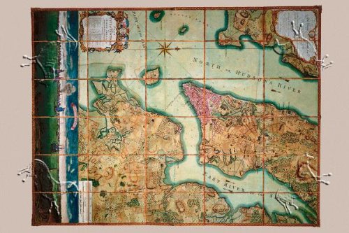 Art Poster, Plan of the City of New York - 27.5 x 18.75