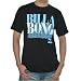 Mens Billabong GOLD COAST black short sleeve t shirt. Very high quality skate & surf brand t shirt with high quality designer pattern print on front. Looks great when worn with shorts, jeans or boardshorts.