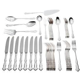 Wallace Centennial 54-Piece Flatware Set, Service for 8