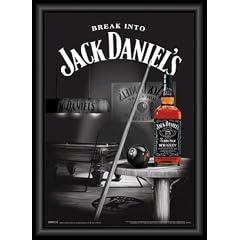 Jack Daniels - Pool Room, 3D Poster Gerahmt 3D-Poster (gerahmt) (70 x 50cm)