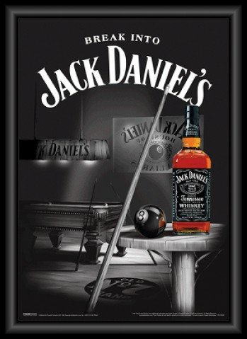 Jack Daniels - Pool Room, 3D Poster