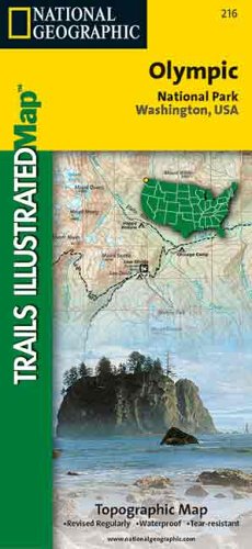 National Geographic Trails Illustrated Olympic National Park: Washington, USA (Trails Illustrated - Topo Maps USA)