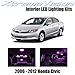 XtremeVision Honda Civic 2006-2012 (10 Pieces) Pink Premium Interior LED Kit Package + Installation Tool