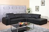 3pcs Modern Sectional Leather Sofa, #BQ-S8713P1