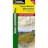 Santa Monica Mountains, CA - Trails Illustrated map # 253 (National Geographic Maps: Trails Illustrated)