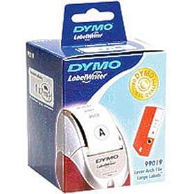 Dymo LabelWriter Labels Lever Arch File Large 59x190mm Ref 99019 S0722480 [Pack of 110]