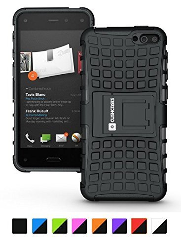 Cush Cases Extinguisher Series Heavy Duty Cover Case for Amazon Fire Smartphone (Black)