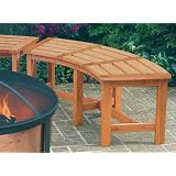 CobraCo® 1/6 Round Fire Pit / Garden Bench