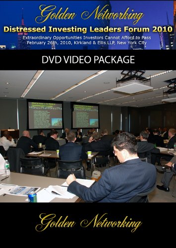 Distressed Investing Leaders Forum 2010 DVD Video Package